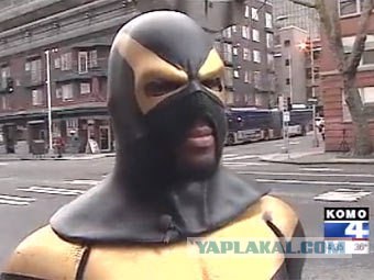 В Англии появился супергерой