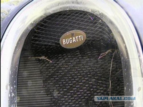 Утопили Bugatti Veyron