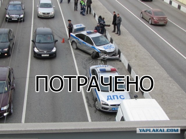 Наркоман угнал машину ДПС