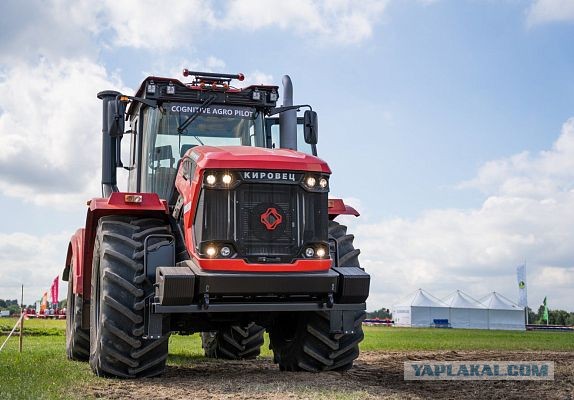 Российская деревня, наконец-то закупили дорогущие трактора с автопилотом, но есть нюанс..