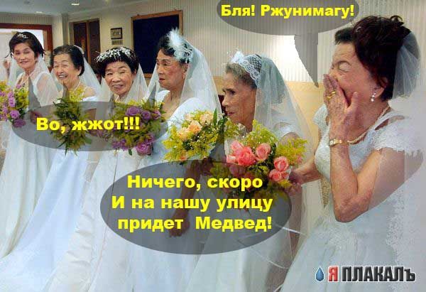 Свадьба, женихи и невесты
