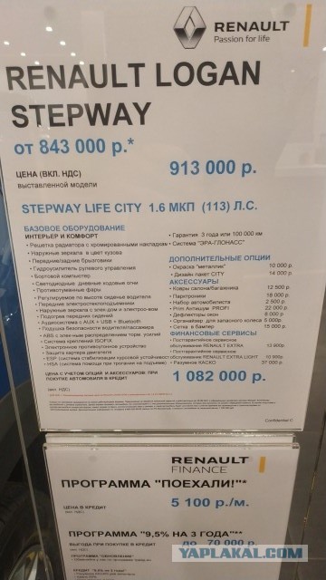 В шоке от цен на автомобили
