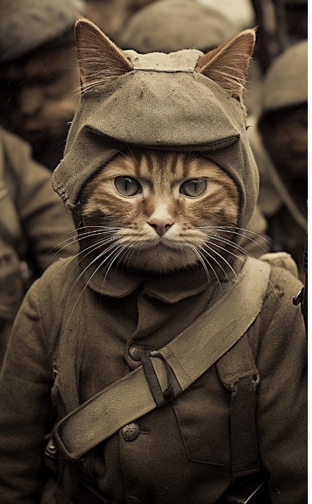 Боевые коты Первой Мировой