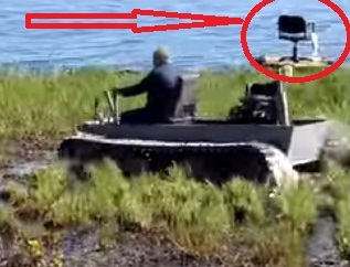 Самодельный гусеничный вездеход