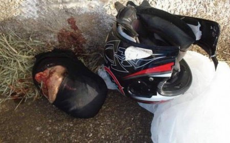 Дебил на байке