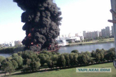 Пожар в Москве