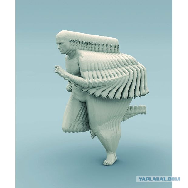 Кинетические скульптуры Питера Янсена (9 фото)