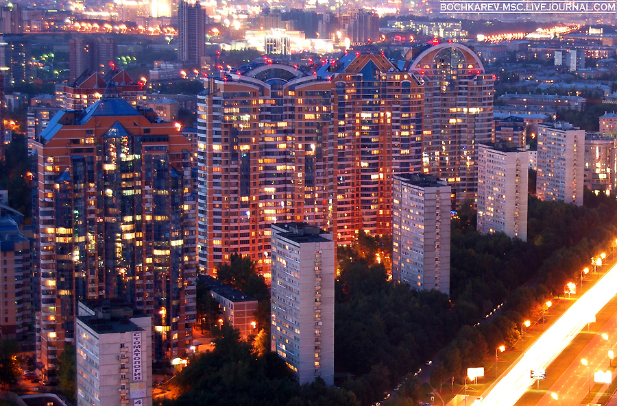 Красивые районы москвы для