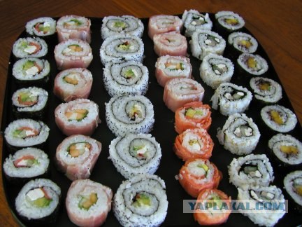 Какие разновидные и вкусные суши