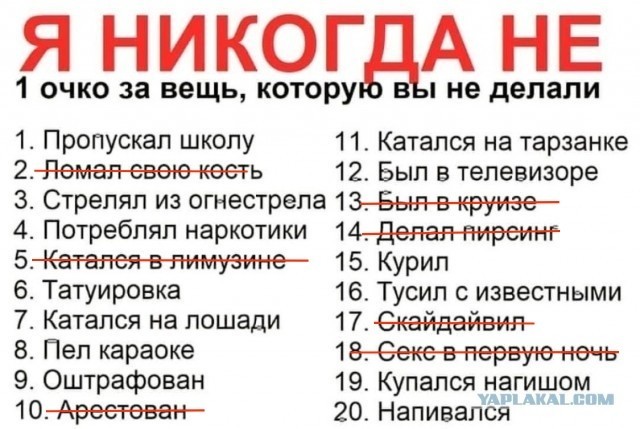 А сколько баллов у тебя?