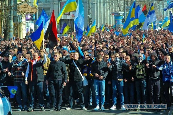И снова сербы, в поддержку России.