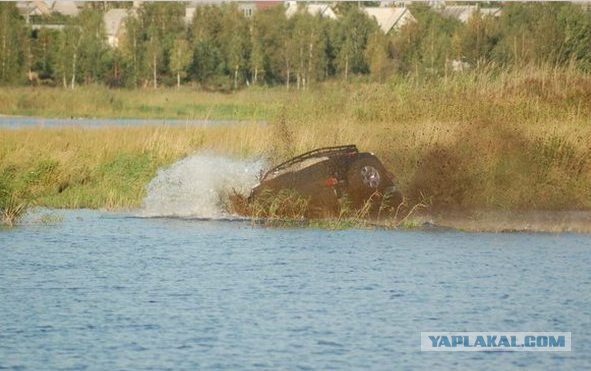 Джип для подводной рыбалки