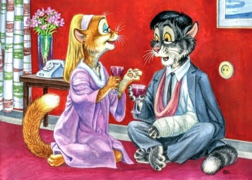 Картинки с котами и про котов