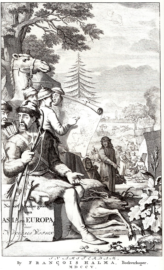 Николаас Витсен «Северная и Восточная Тартария», 1692 г.