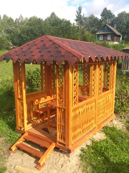 О том как захотел беседку...