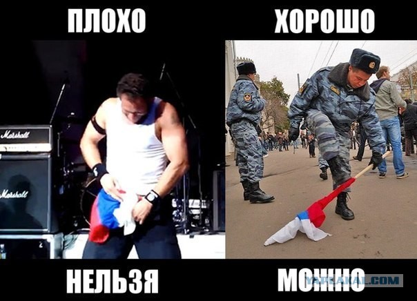 Bloodhound Gang  оскорбили флаг Украины 16+
