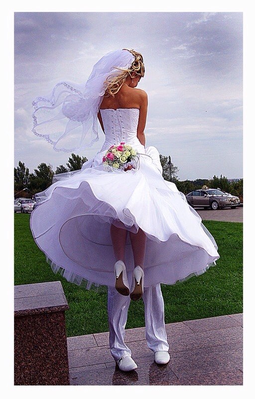 Самые безумные свадебные платья