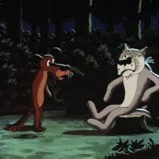 Реакция пса на вой волков