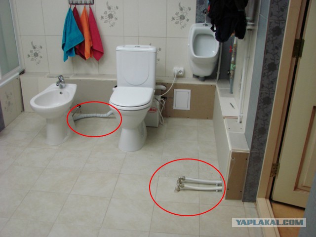 Капремонт дома ч.3 Туалет.