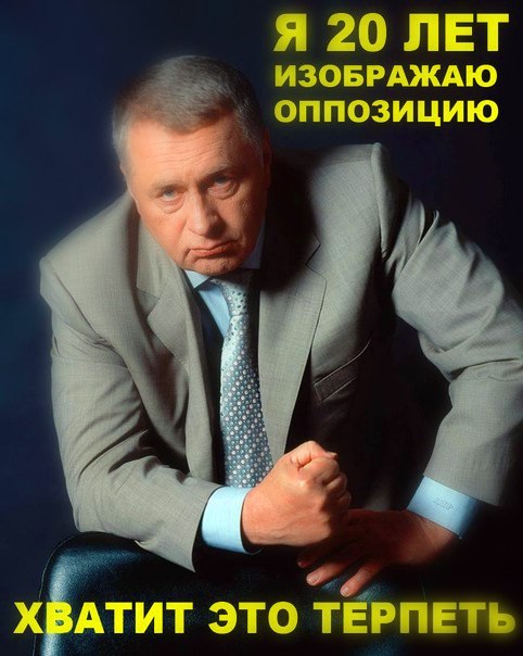 В Жириновского бросили капустой