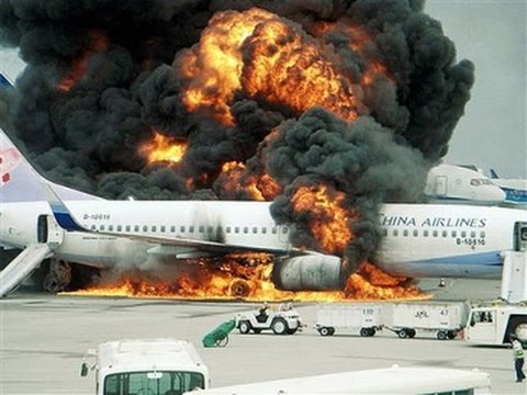 Двигатель гигантского самолёта Ан-225 горит в аэропорту Лейпцига