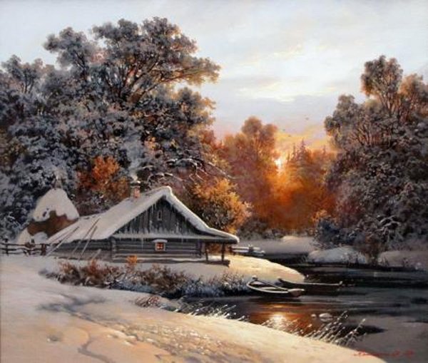 Русские пейзажи Дмитрия Колпашникова
