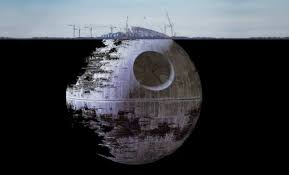 Так могло бы выглядеть строительство "Звезды Смерти"