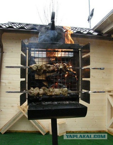 Вертикальный мангал