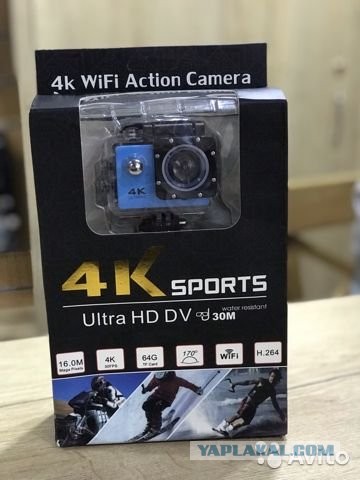 Экшн камеры 4K ultra HD
