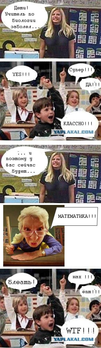 На уроке биологии