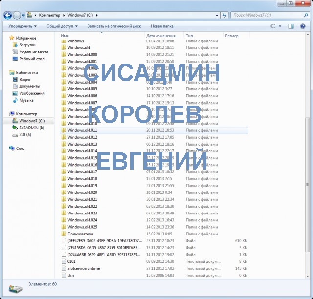Куда делось место на диске