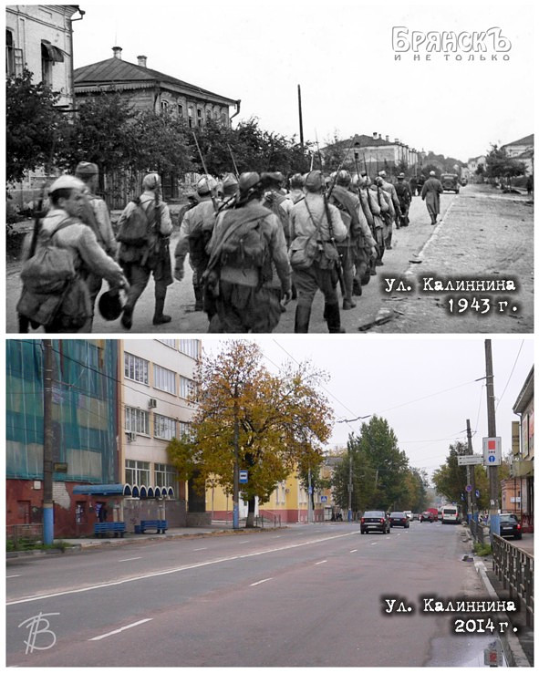 Брянск во время немецкой оккупации 1941-1943г Ч.3