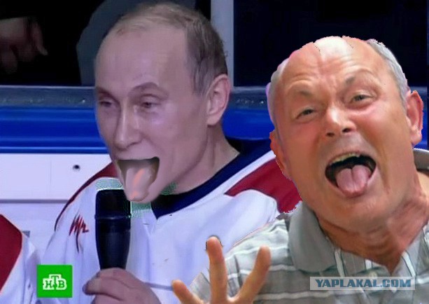 Путин и Лукашенко сыграли в хоккей.