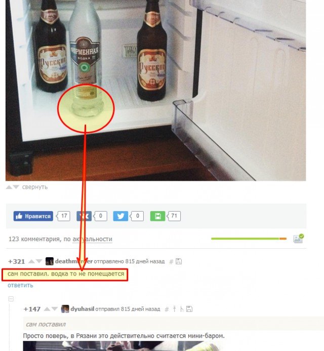 Минибар в рязанском отеле
