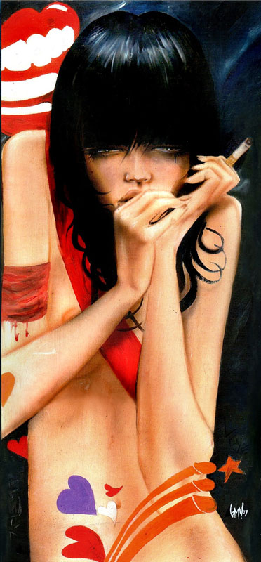 Курящие женщины от Brian M. Viveros