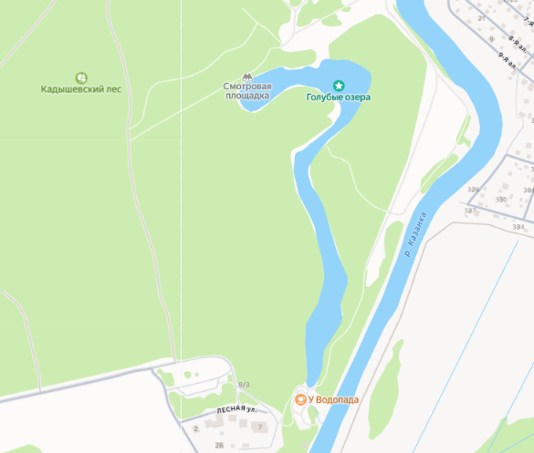 Голубые озера под Казанью