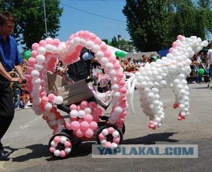Парад колясок в Краснодаре