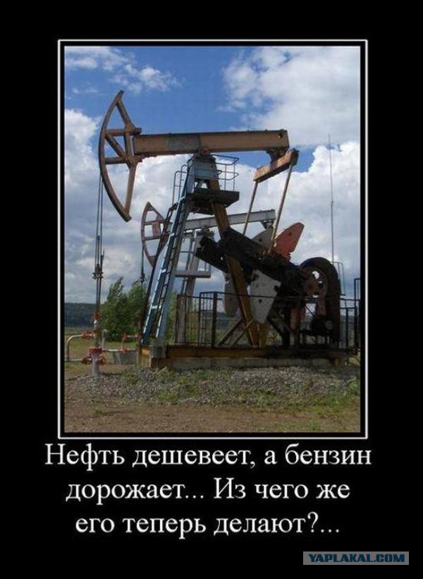 Если нефть будет бесплатной? То цена на бензин.