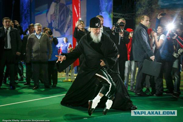 Патриарх Кирилл на Московском фестивале национальных видов спорта
