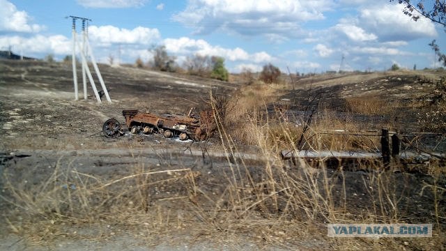 Танковое побоище в Новосветловке