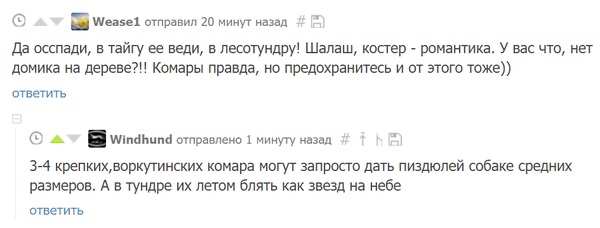 Аляска. Комары.