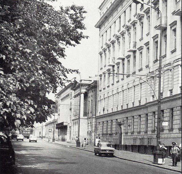 Пожар на Никитском бульваре 12 в Москве