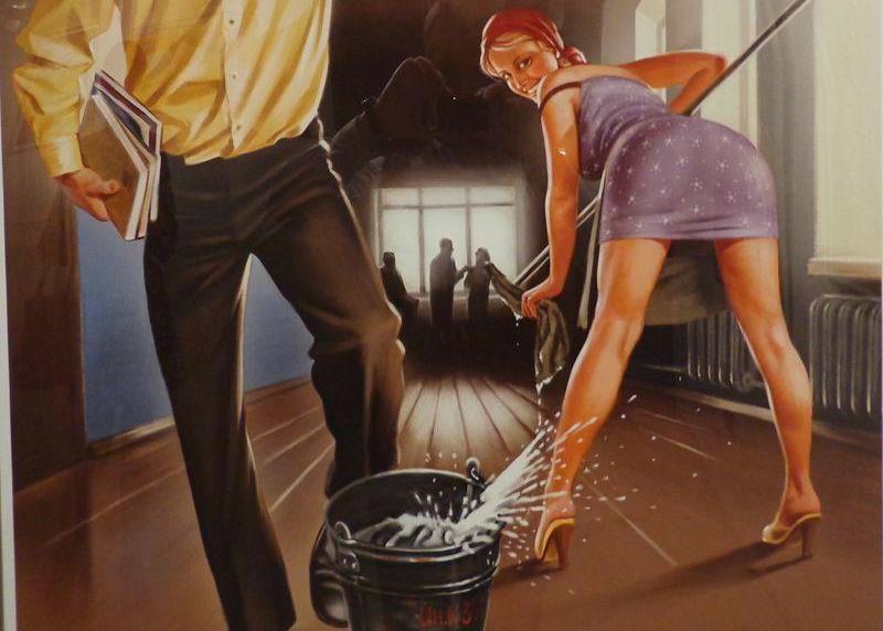 Другу, сантехник и домохозяйка смешные картинки