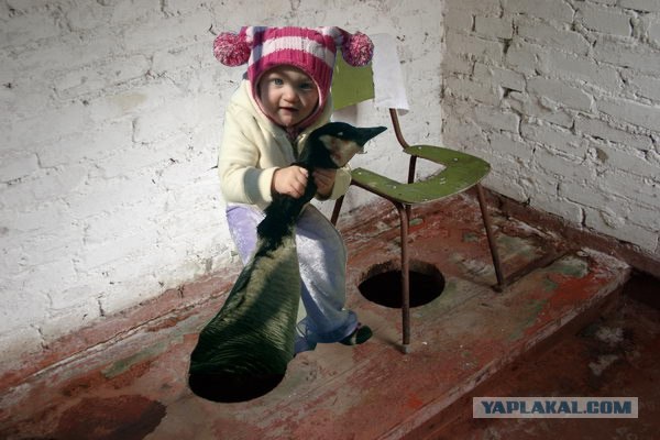Фотожаба: Молодая добытчица