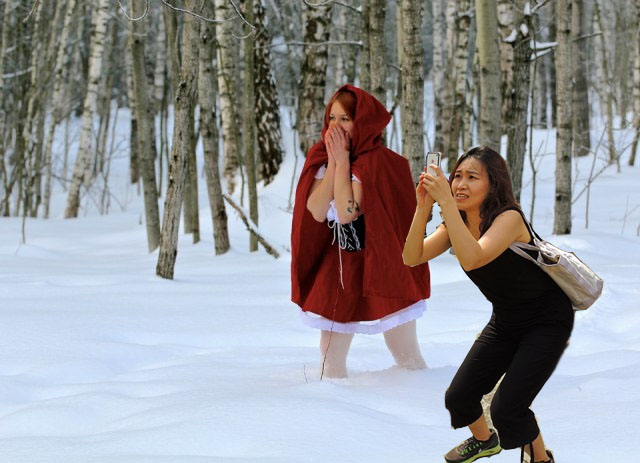 Фотожаба: "Заплутала"