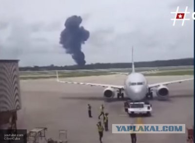 На Кубе при взлете разбился самолет Boeing 737
