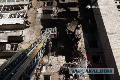 Беспилотник влетел в дом в Самаре, есть пострадавшие