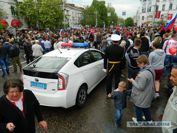 Парад Победы в Севастополе.