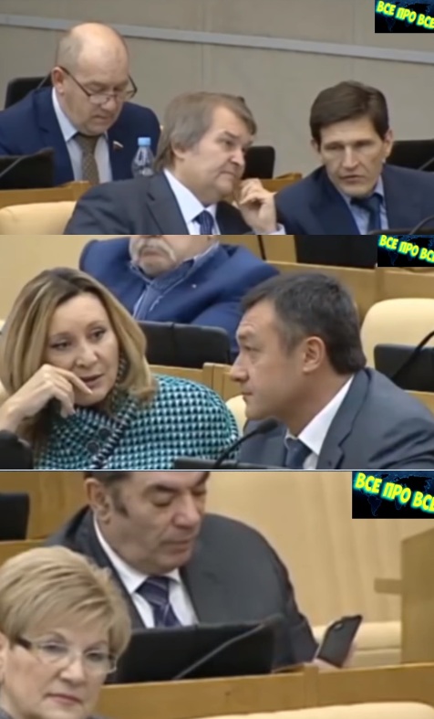 Женщина утерла нос депутатам