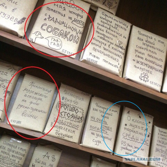 В библиотеке Байкальского госуниверситета названия книг заменили шуточными описаниями сюжетов